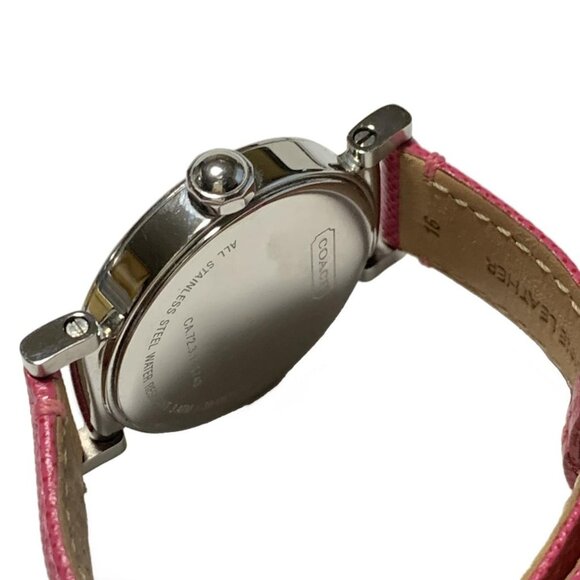 Auth COACH - CA.72.3.14.0740 Pink Women's Wrist Watch - Picture 4 of 5